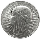 5 zł złotych 1933 Głowa kobiety Polonia SREBRO