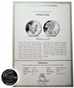 USA 1 dolar 2010 oz uncja One Dollar SREBRO