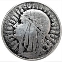 10 zł złotych 1932 Głowa kobiety Polonia SREBRO