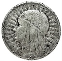 10 zł złotych 1932 Głowa kobiety Polonia SREBRO