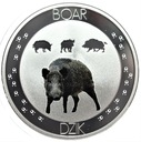 1 Dollar 2015 Symbole Przyrody Dzik