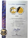 Wspólna Waluta Euro Irlandia, SREBRO Ag999, 40mm