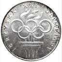 200 zł złotych 1976 XXI Olimpiada SREBRO
