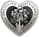 10 zł złotych 2012 WOŚP SERCE