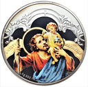 Święty Wśród Świętych Święty Krzysztof SREBRO