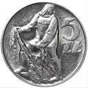 5 zł pięć złotych z Rybakiem 1973 Rybak