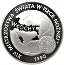 20000 zł złotych 1989 Włochy Świat Globus