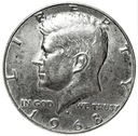 USA 1/2 Dolara Half Dollar 1968 Kennedy SREBRO