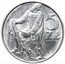 5 zł pięć złotych z Rybakiem 1973 Rybak