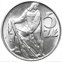 5 zł pięć złotych z Rybakiem 1974 Rybak