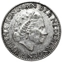 Holandia 1 Gulden 1956 SREBRO