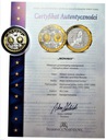 Wspólna Waluta Euro Monako, SREBRO Ag999, 40mm