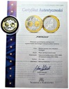 Wspólna Waluta Euro Portugalia, SREBRO Ag999, 40mm