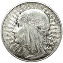 5 zł złotych 1932 Głowa kobiety Polonia SREBRO