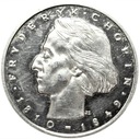 50 zł złotych 1972 Fryderyk Chopin Szopen SREBRO