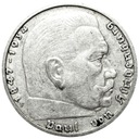 Niemcy 2 marki 1937 Hindenburg SREBRO