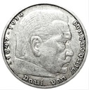 Niemcy 5 Marek 1938 Hindenburg SREBRO