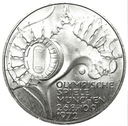 Niemcy 10 marek 1972 Monachium stadion SREBRO