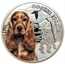 1 Dollar 2014 Cocker Spaniel