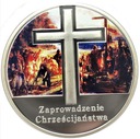 Jan Matejko Zaprowadzenie Chrześcijaństwa SREBRO