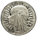 5 zł złotych 1933 Głowa kobiety Polonia SREBRO