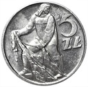 5 zł, pięć złotych z Rybakiem 1960 Rybak