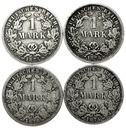 Lot Zestaw 4X 1 Marek Inwestycja SREBRO