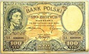 1919 100 zł Sto złotych, seria S.A.