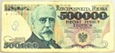 1990 500000 zł złotych Sienkiewicz seria R