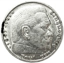 Niemcy 5 Marek 1939 Hindenburg SREBRO