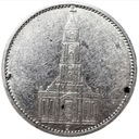 Niemcy 5 Marek Mark 1934 Wieża Kościół SREBRO (2)