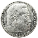 Niemcy 2 marki 1937 Hindenburg SREBRO