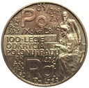 2 zł złote 1998 Skłodowska Polon i rad