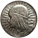 5 zł złotych 1933 Głowa kobiety Polonia SREBRO