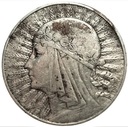 10 zł złotych 1933 Głowa kobiety Polonia SREBRO