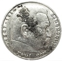 Niemcy 5 Marek, Mark 1935, Hindenburg, SREBRO