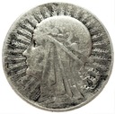 5 zł złotych 1932 Głowa kobiety Polonia SREBRO