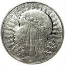 5 zł złotych 1933 Głowa kobiety Polonia SREBRO