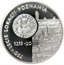 10 zł złotych 2003 Lokacja Poznania