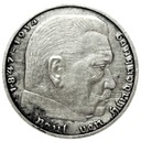 Niemcy 2 marki 1939 Hindenburg SREBRO