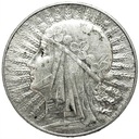 5 zł złotych 1933 Głowa kobiety Polonia SREBRO