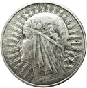 10 zł złotych 1932 Głowa kobiety Polonia SREBRO