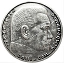 Niemcy 2 Marki 1938 Hindenburg SREBRO