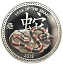 Niue 1 Dolar 2013 Rok Węża