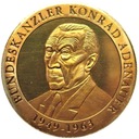 Medal Niemcy Konrad Adenauer