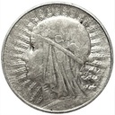 5 zł złotych 1933 Głowa kobiety Polonia SREBRO (1)