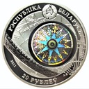 Białoruś Żaglowce 20 Rubli 2011