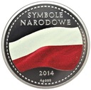 Symbole Narodowe Rzeczpospolita Polska 2014 Ag999