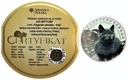 1 Dollar 2014 Kot Brytyjski SREBRO