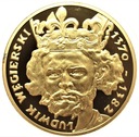Andegaweni Ludwik Węgierski SREBRO